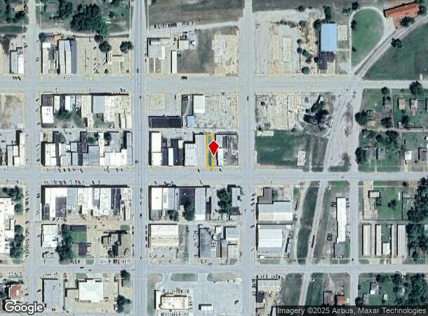  123 E Broadway St, Anadarko, OK Parcel Map