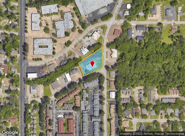 2010 Sybil Ln, Tyler, TX Parcel Map