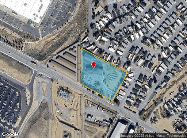7910 N Virginia St, Reno, NV Parcel Map