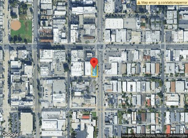  1057 Vine St, Los Angeles, CA Parcel Map