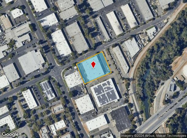  384 Laurelwood Rd, Santa Clara, CA Parcel Map