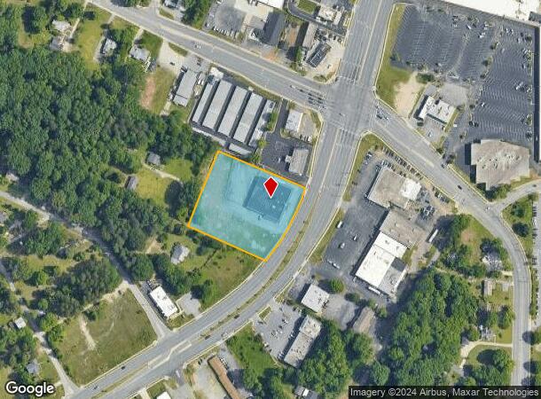  4710 W Gate City Blvd, Greensboro, NC Parcel Map