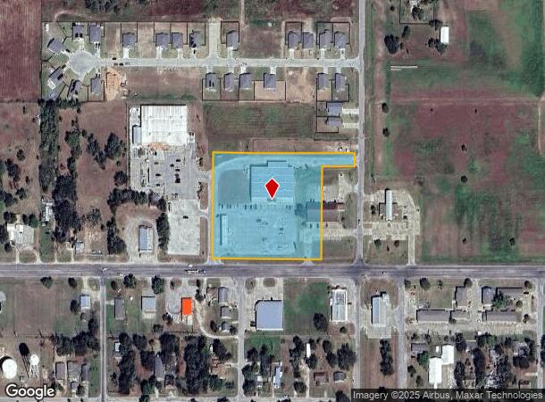 702 Henderson Ave, Palacios, TX Parcel Map
