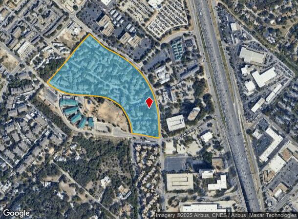  4400 Horizon Hill Blvd, San Antonio, TX Parcel Map