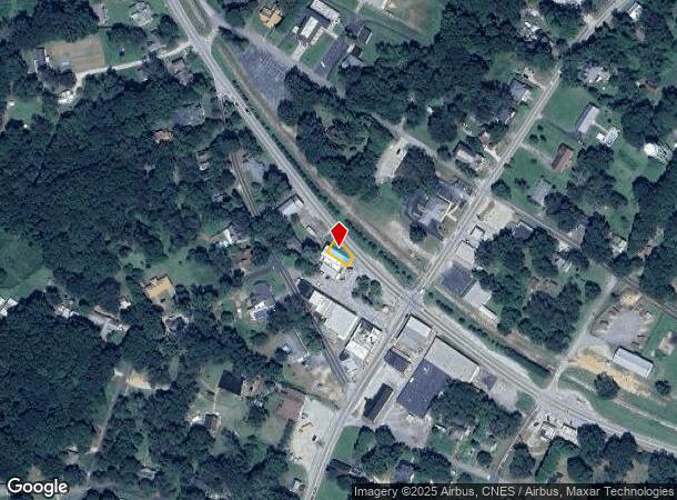 1 Public Sq, Bowman, GA Parcel Map