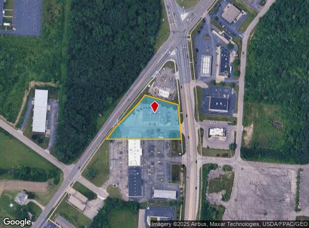  2921 Harshman Rd, Dayton, OH Parcel Map