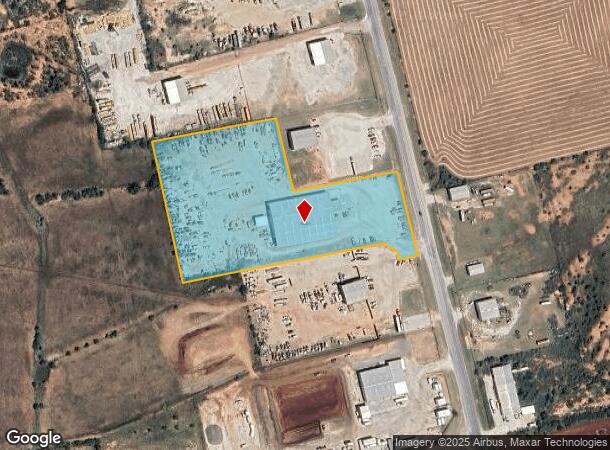  1358 Scott St, Tye, TX Parcel Map