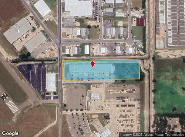  1240 Vo Tech Dr, Weslaco, TX Parcel Map