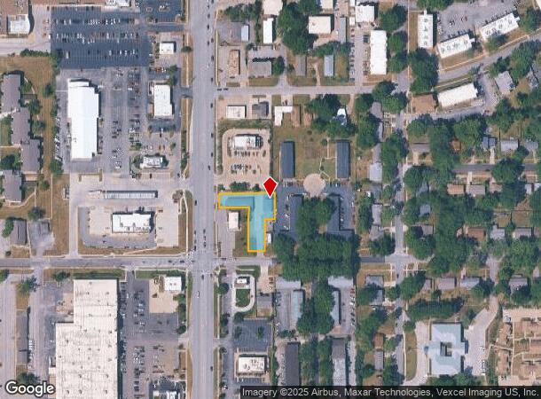 2420 Iowa St, Lawrence, KS Parcel Map