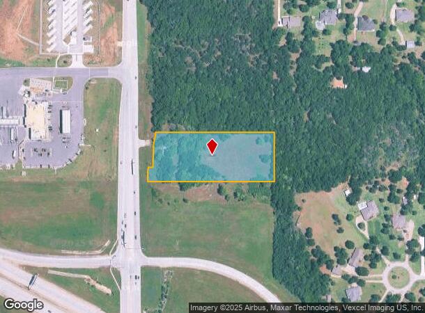 7400 S Choctaw Rd, Choctaw, OK Parcel Map