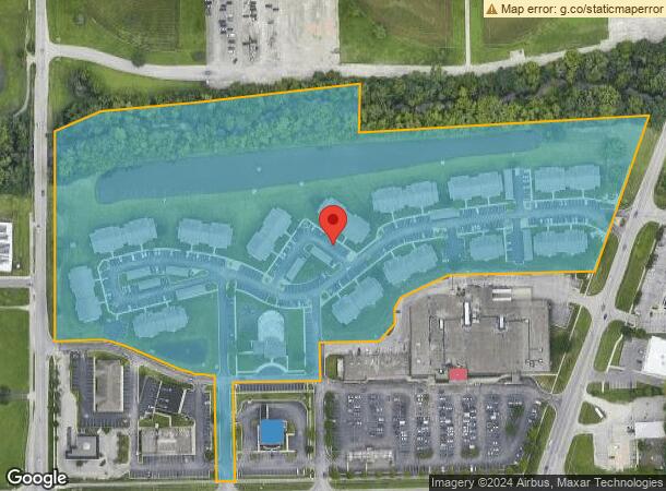  6909 Murphys Landing Ln, Indianapolis, IN Parcel Map