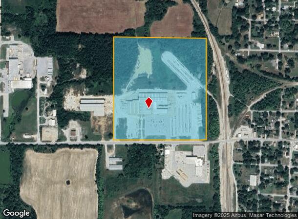 1000 W 5Th St, Baxter Springs, KS Parcel Map