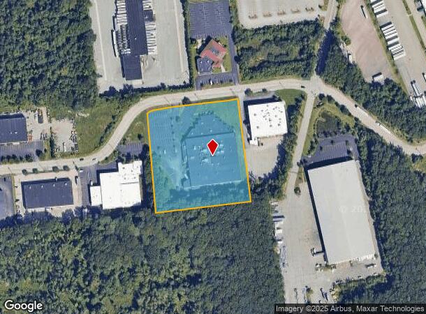  21 Amflex Dr, Cranston, RI Parcel Map