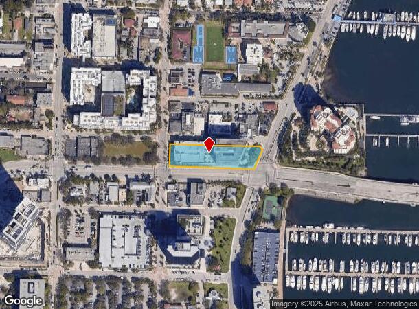  625 N Flagler Dr, West Palm Beach, FL Parcel Map