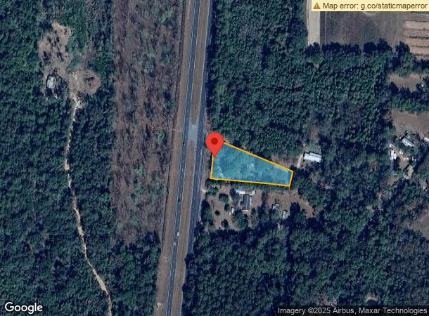  5929 S Jefferson, Lamont, FL Parcel Map