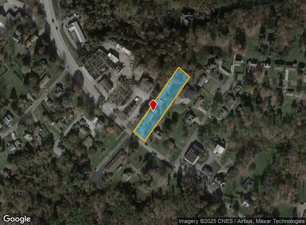  3154 Brodhead Rd, Aliquippa, PA Parcel Map