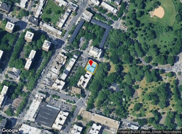  1485 Fulton Ave, Bronx, NY Parcel Map