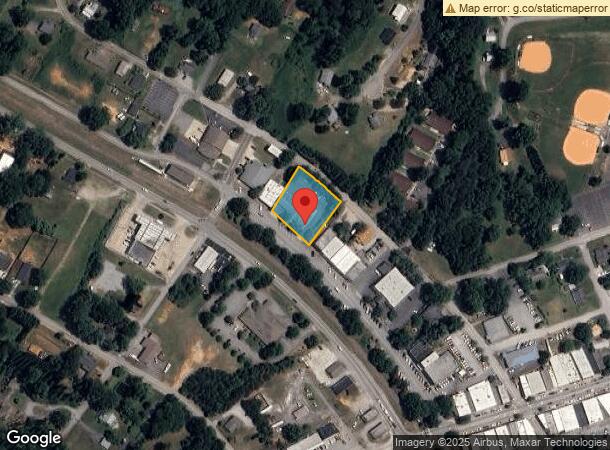  144 N Trade Ave, Landrum, SC Parcel Map