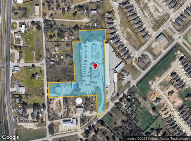 14949 Live Oak St, College Station, TX Parcel Map