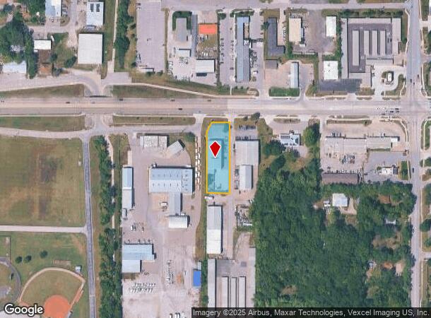 801 E 23Rd St, Lawrence, KS Parcel Map