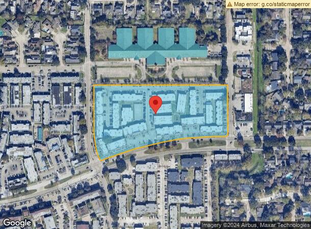  6200 W Bellfort Ave, Houston, TX Parcel Map