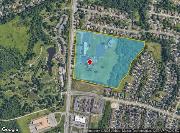  6696 Springboro Pike, Dayton, OH Parcel Map