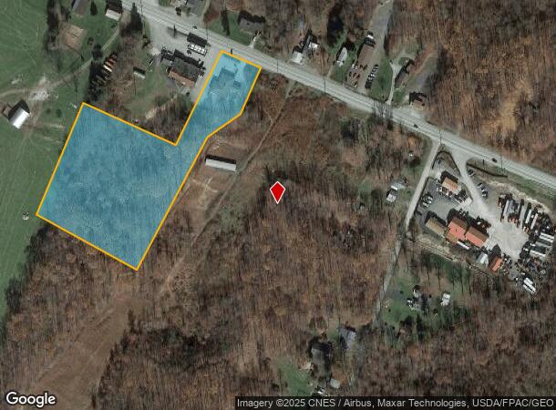  4640 National Pike, Markleysburg, PA Parcel Map