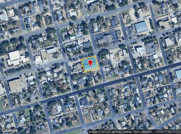 1301 W Wall St, Midland, TX Parcel Map