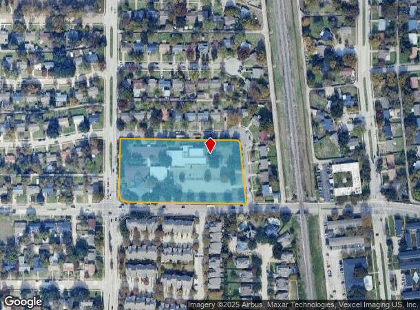 601 E Main St, Richardson, TX Parcel Map
