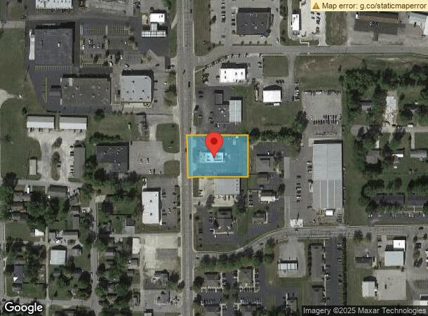  526 N Line St, Columbia City, IN Parcel Map