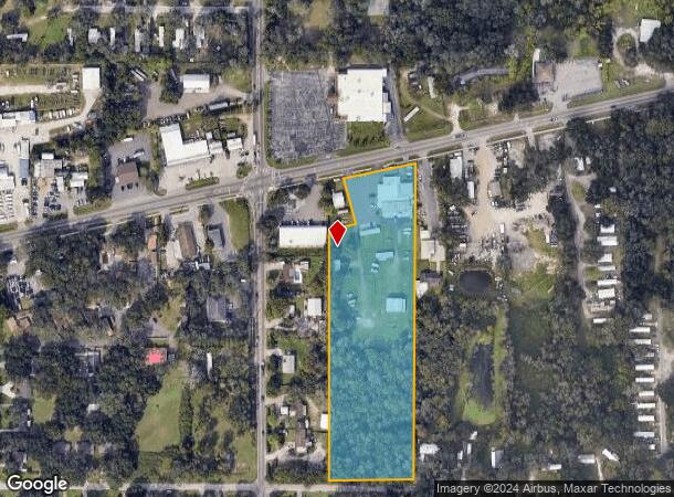  10909 E 92 Hwy, Seffner, FL Parcel Map