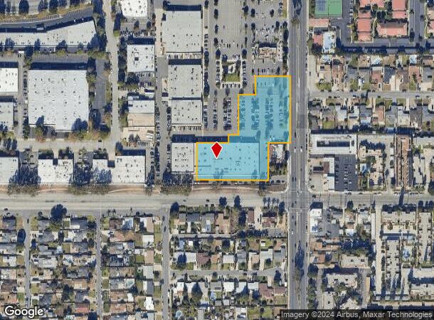  1325 N Grand Ave, Covina, CA Parcel Map