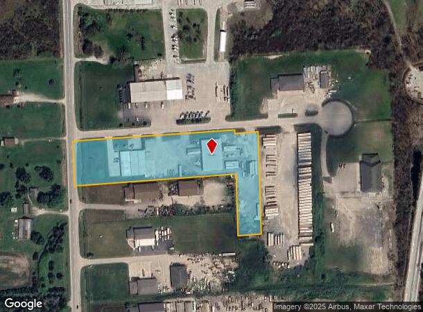  1293 S Range Rd, Saint Clair, MI Parcel Map