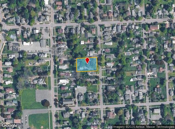 35 Catherine St, Lyons, NY Parcel Map