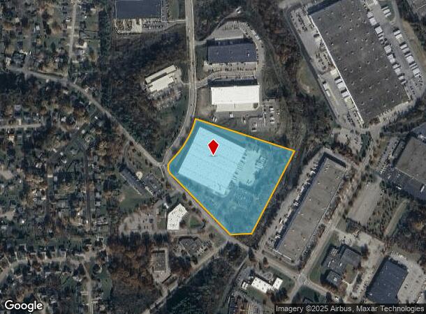  185 Thorn Hill Rd, Cranberry Township, PA Parcel Map