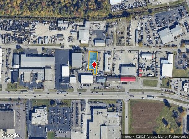 1112 Ulrich Ave, Louisville, KY Parcel Map