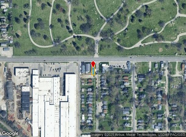  2337 Dorr St, Toledo, OH Parcel Map