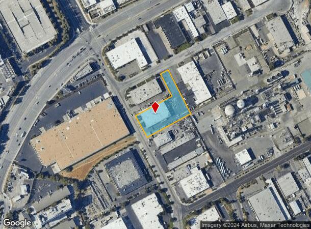  3601 Thomas Rd, Santa Clara, CA Parcel Map