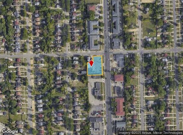  14655 Greenfield Rd, Detroit, MI Parcel Map