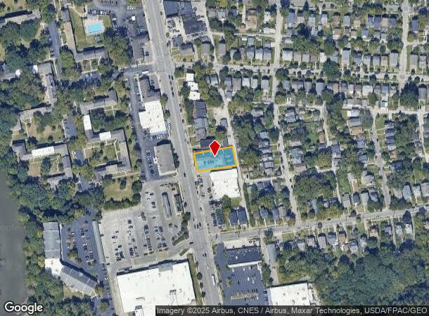  2864 N High St, Columbus, OH Parcel Map