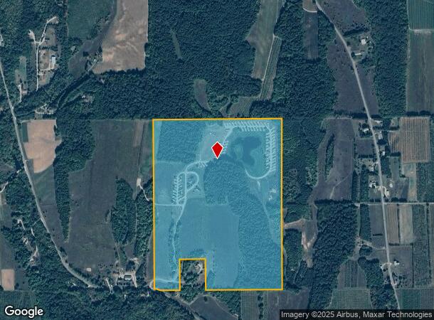  8563 E Horn Rd, Lake Leelanau, MI Parcel Map