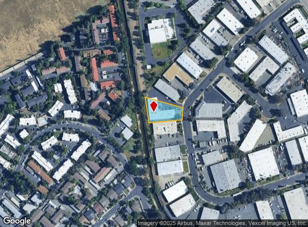  1061 Shary Cir, Concord, CA Parcel Map