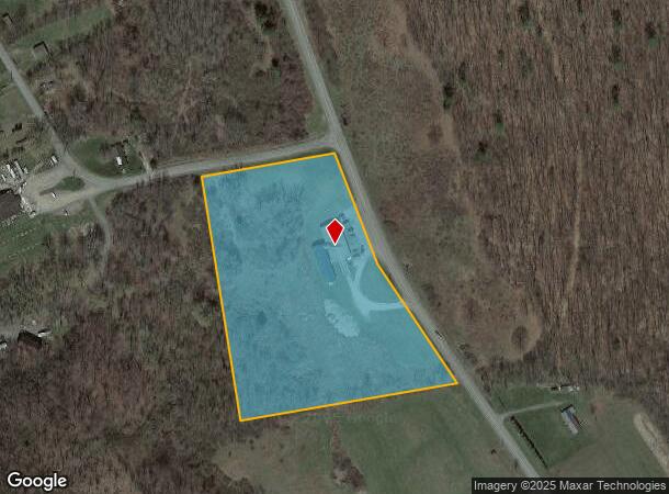  4011 County Road 25, Dundee, NY Parcel Map