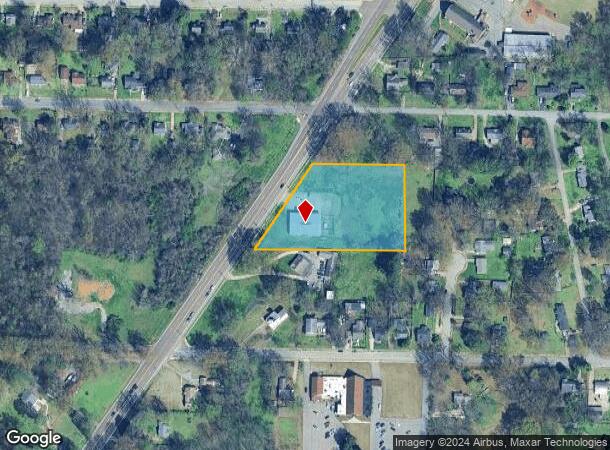  3640 Thomas St, Memphis, TN Parcel Map