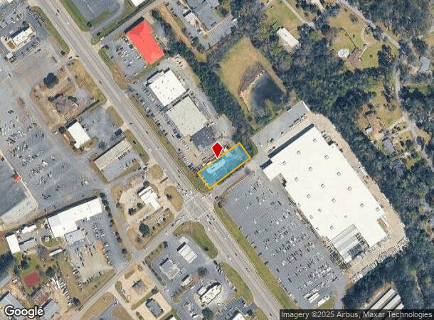 1801 N Columbia St, Milledgeville, GA Parcel Map