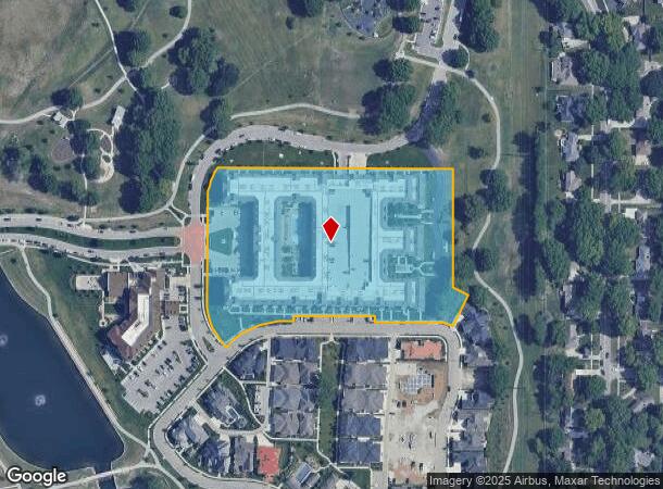 4851 Meadowbrook Pkwy, Overland Park, KS Parcel Map