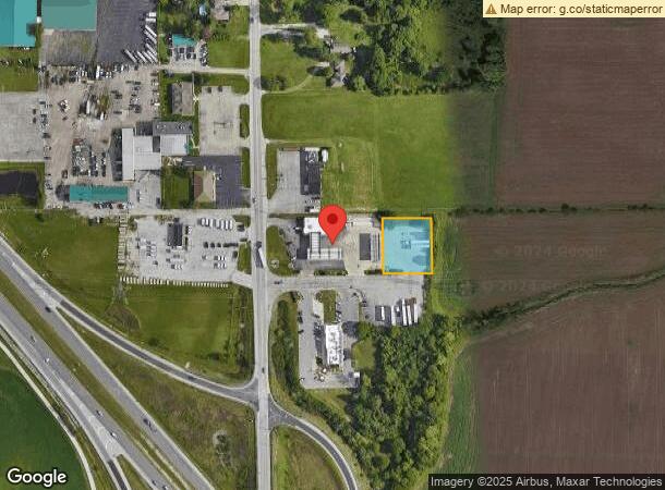  3511 S Post Rd, Indianapolis, IN Parcel Map