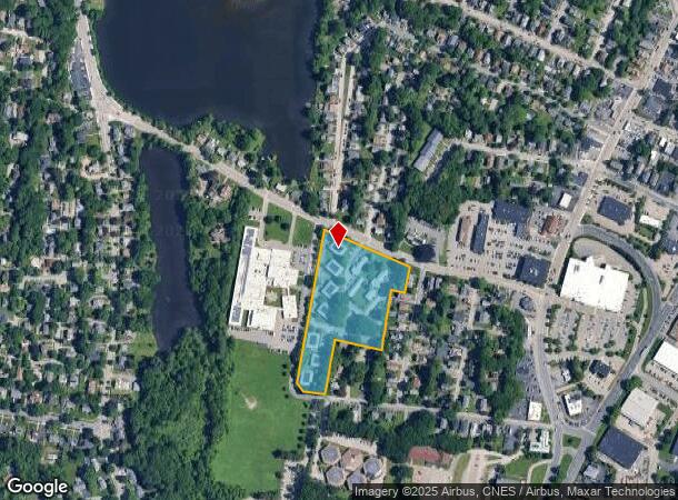  485 Grove St, Worcester, MA Parcel Map