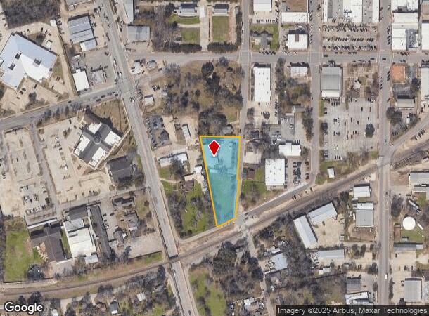  115 N San Jacinto St, Conroe, TX Parcel Map