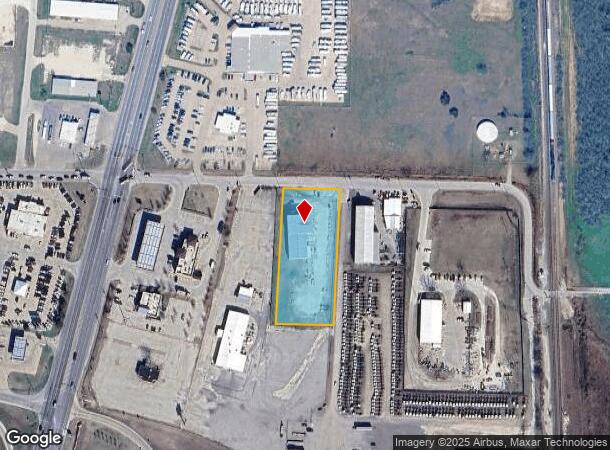  116 E Industrial Blvd, Cleburne, TX Parcel Map